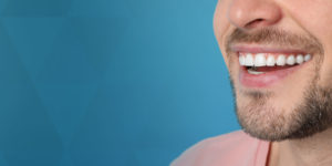 dental crowns and bridges patient smiling