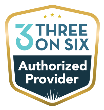 3 On 6 Authorized Provider Badge